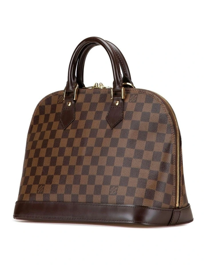 Louis Vuitton Alma PM Top Pre-Loved Handle Satchel Bag in Brown image 2