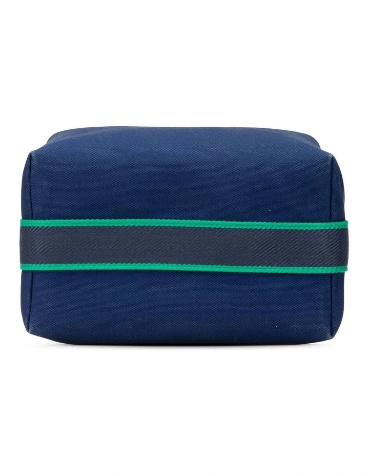 Bride-A-Brac Canvas Pre-Loved Vanity Bag in Blue image 3