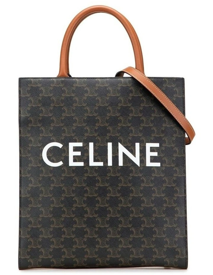 Celine Vertical Tote Bag in Black image 1