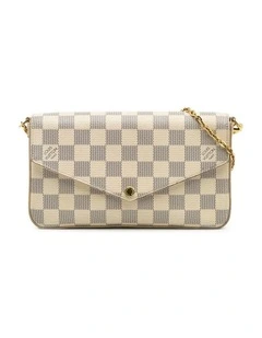 Pre-owned Pre-Loved Chain Wallet in Beige (Azura Fashion Group ABN 30 617 598 651)