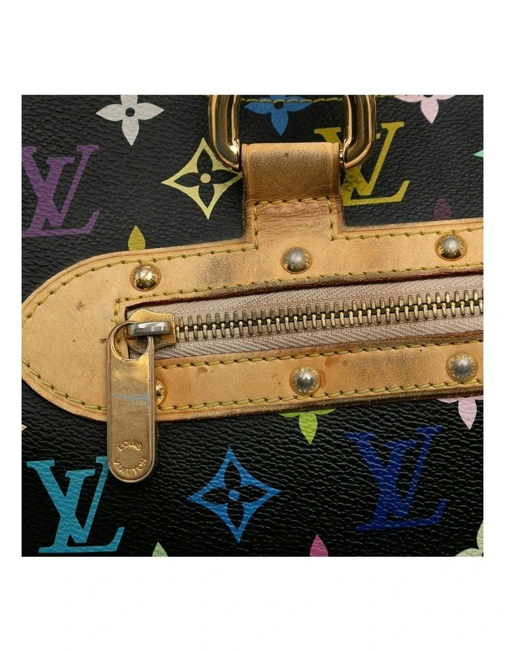 Rita Printed Leather Pre-Loved Satchel in Multi image 5