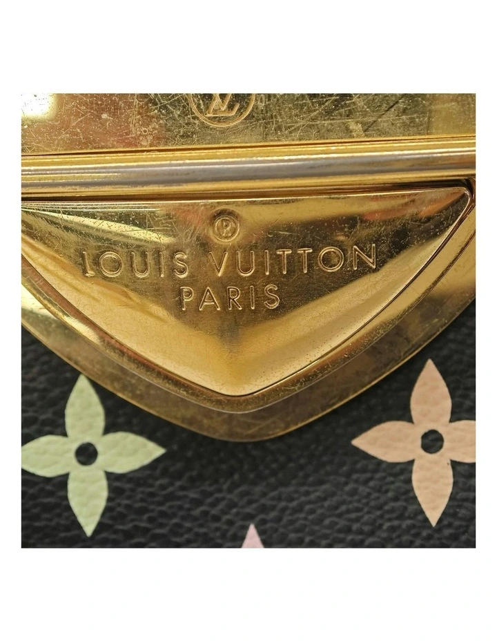 Rita Printed Leather Pre-Loved Satchel in Multi image 6