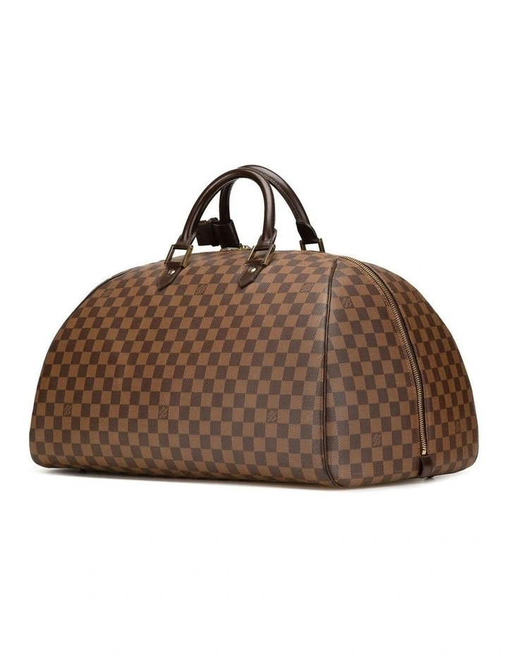 Louis Vuitton Damier Ebene Ribera GM Pre-Loved Canvas Bag in Brown image 2