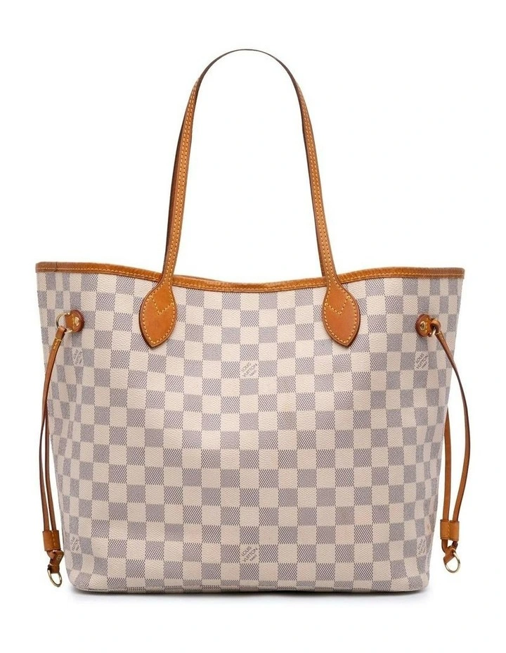 Louis Vuitton Neverfull Checkered Pre-Loved MM Tote Bag in Multi image 1
