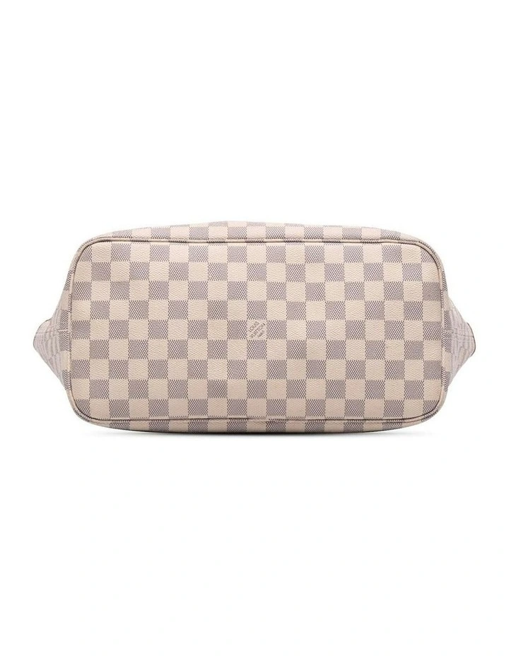 Louis Vuitton Neverfull Checkered Pre-Loved MM Tote Bag in Multi image 3
