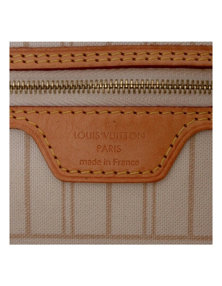 Louis Vuitton Neverfull Checkered Pre-Loved MM Tote Bag in Multi image 5