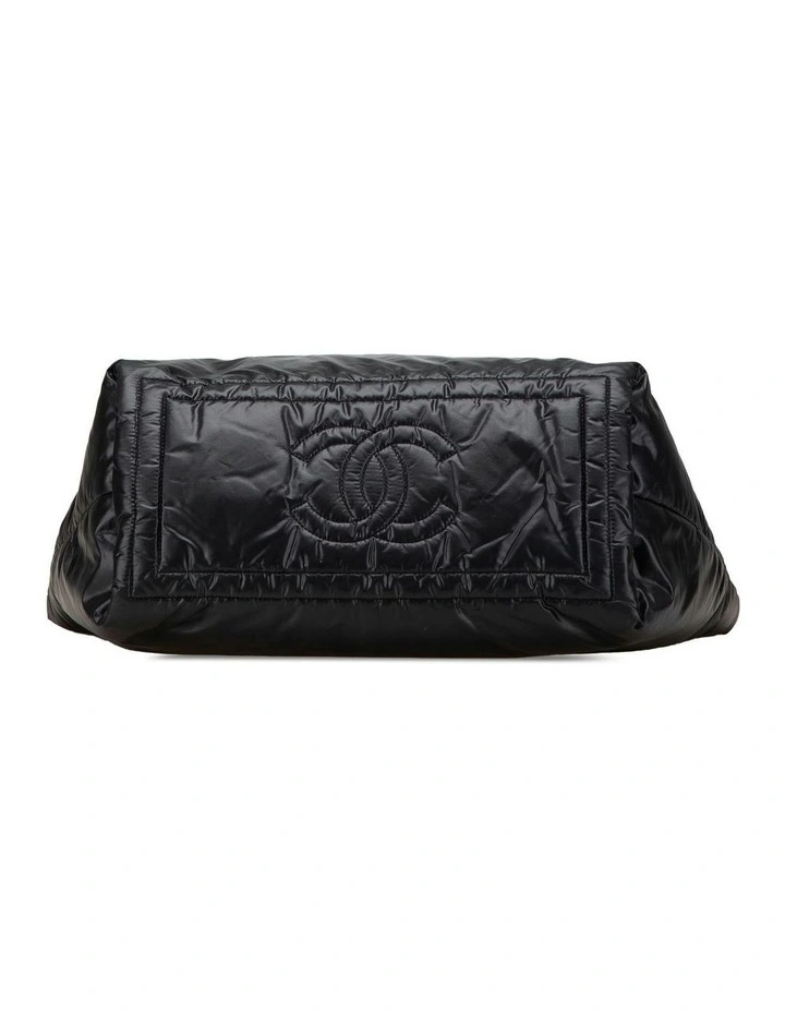 Chanel Coco Cocoon Handle Pre-Loved Tote Bag in Black image 3