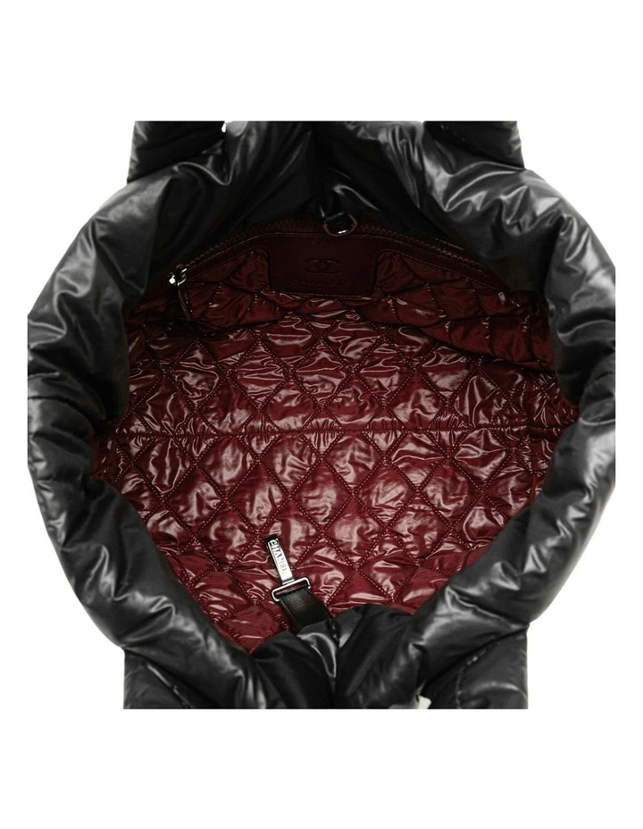 Chanel Coco Cocoon Handle Pre-Loved Tote Bag in Black image 4
