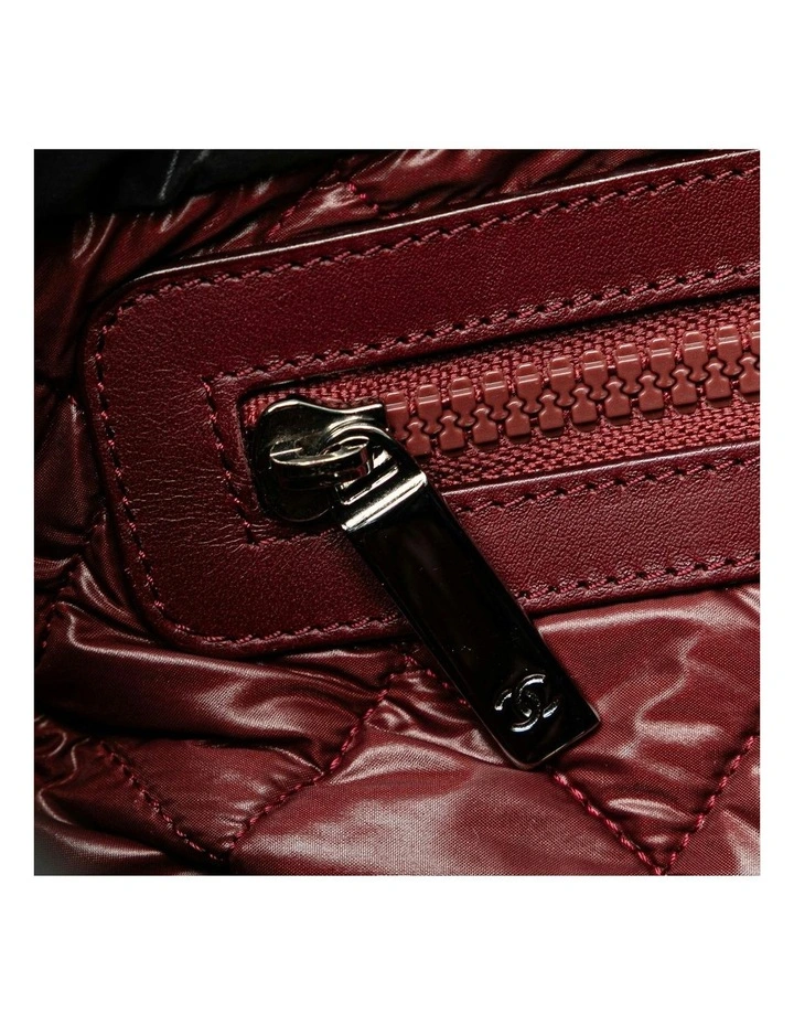 Chanel Coco Cocoon Handle Pre-Loved Tote Bag in Black image 7