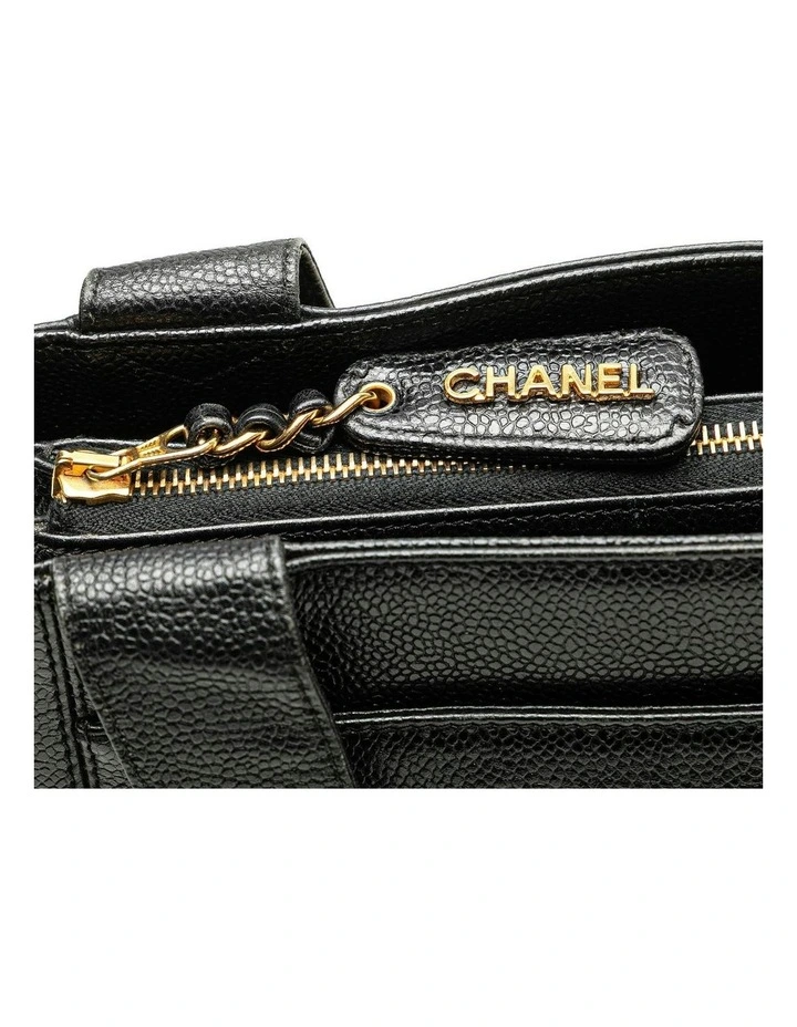 Chanel Elegant Pre-Loved Tote Bag in Black image 7