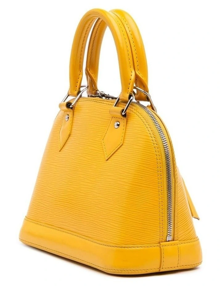 Louis Vuitton Alma BB Structured Pre-Loved Leather Top Bag in Yellow (Azura Fashion Group ABN 30 617 598 651) image 2