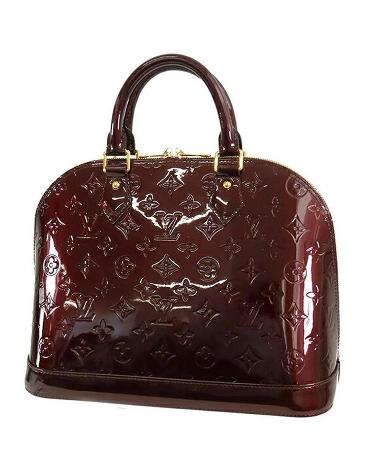Louis Vuitton Alma PM Leather Top Handle Pre-Loved  Satchel in Red (Azura Fashion Group ABN 30 617 598 651) image 2
