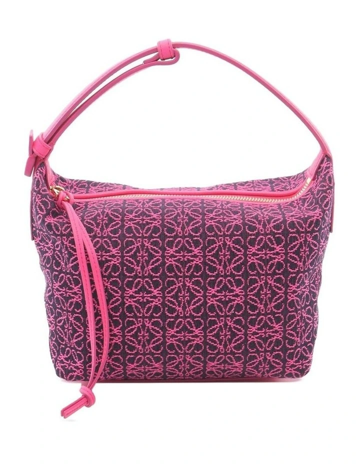 Pre-Loved Loewe Printed Pattern Shoulder Bag in Pink image 1