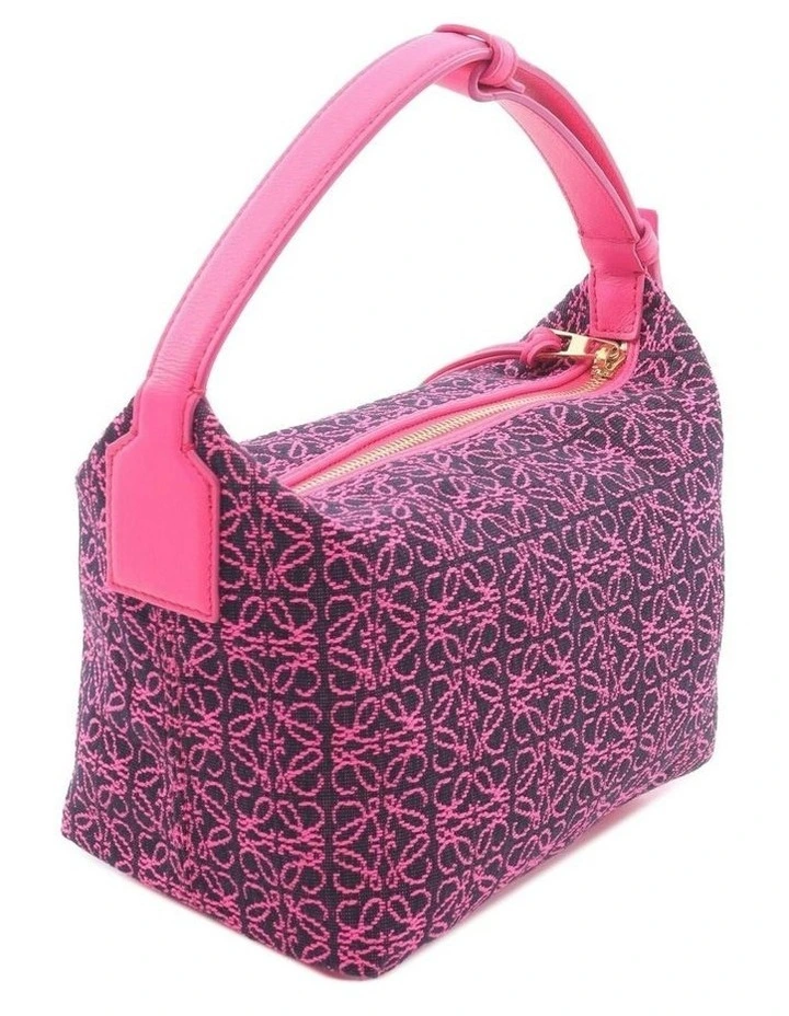 Pre-Loved Loewe Printed Pattern Shoulder Bag in Pink image 2
