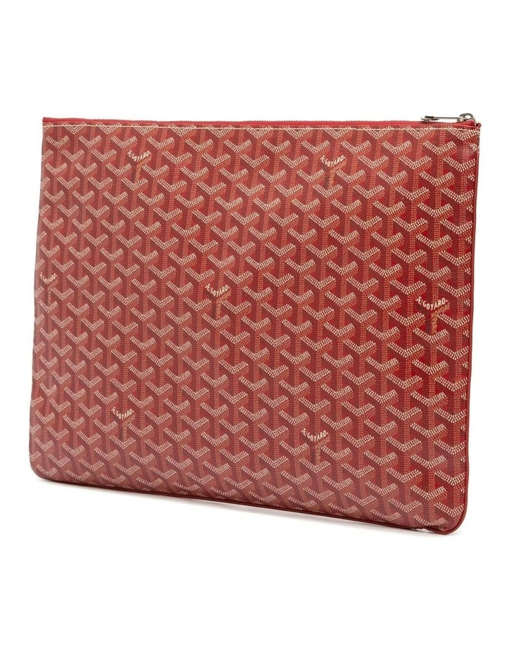 Goyard Senat GM Printed Pouch Pre-Loved (Azura Fashion Group ABN 30 617 598 651) in Red image 2