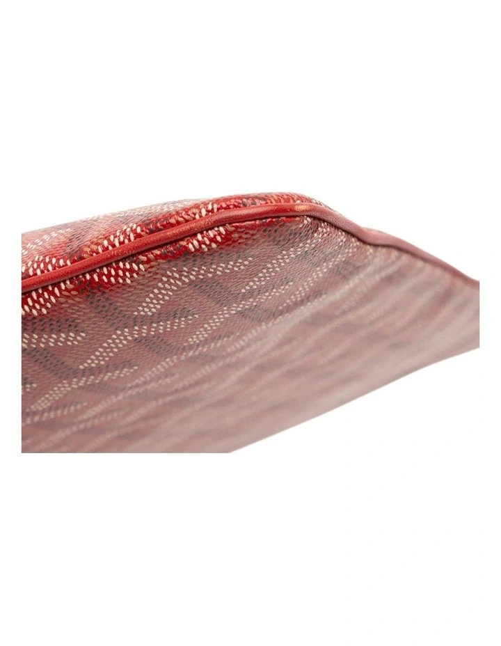 Goyard Senat GM Printed Pouch Pre-Loved (Azura Fashion Group ABN 30 617 598 651) in Red image 7