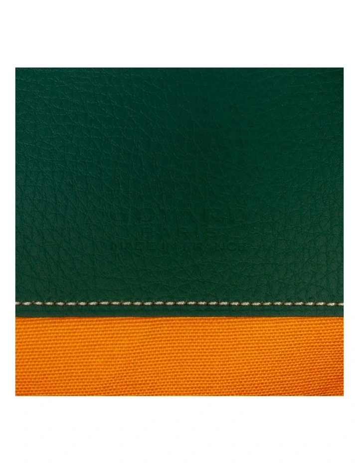 Goyard Senat MM Printed Zip Pouch Pre-Loved (Azura Fashion Group ABN 30 617 598 651) in Green image 5