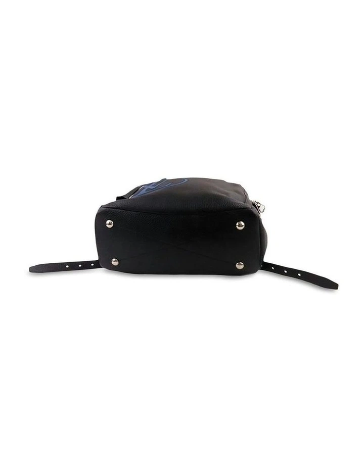 Circle Logo Backpack in Black image 4