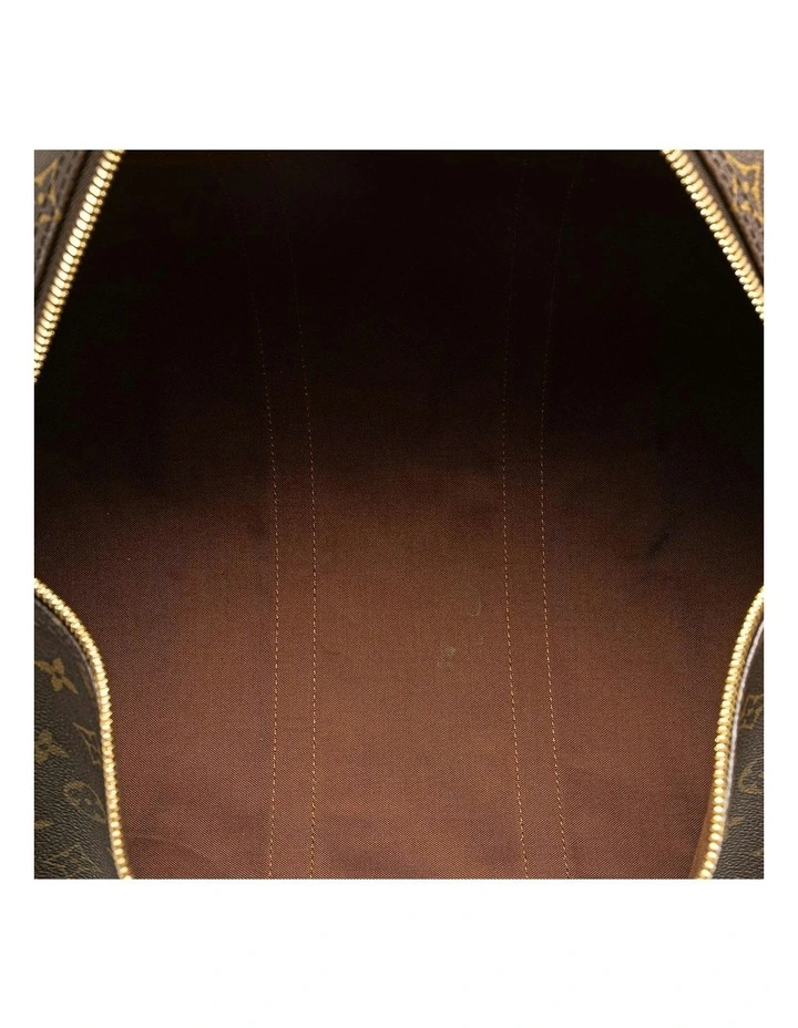 Printed Travel Bag in Brown image 4