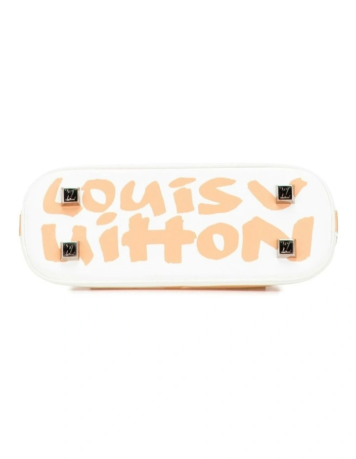 Fashionable Dome Handbag in White image 3