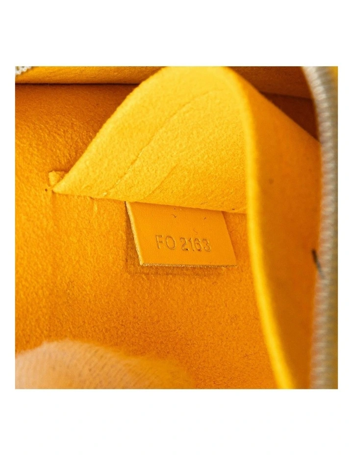 Elegant Tote Bag with Shoulder Straps in Yellow image 7