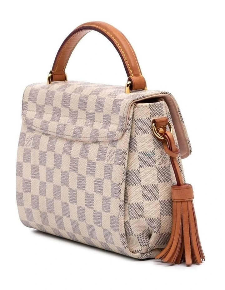 Elegant Top Handle Crossbody Bag in White image 2