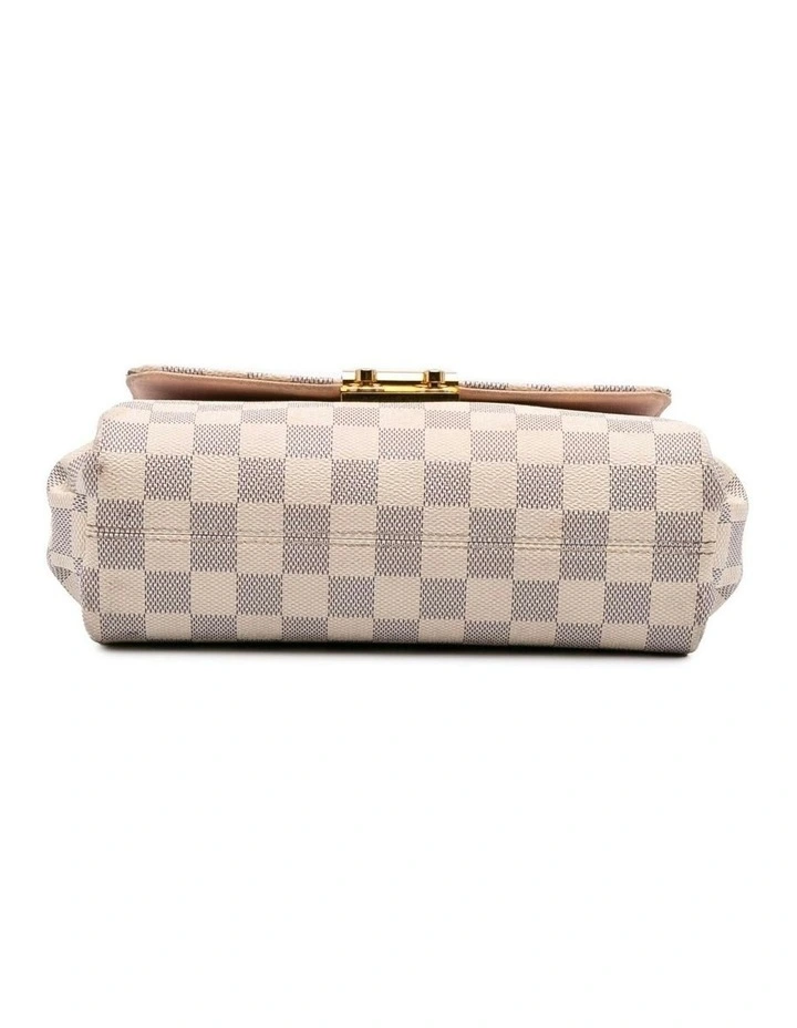 Elegant Top Handle Crossbody Bag in White image 3