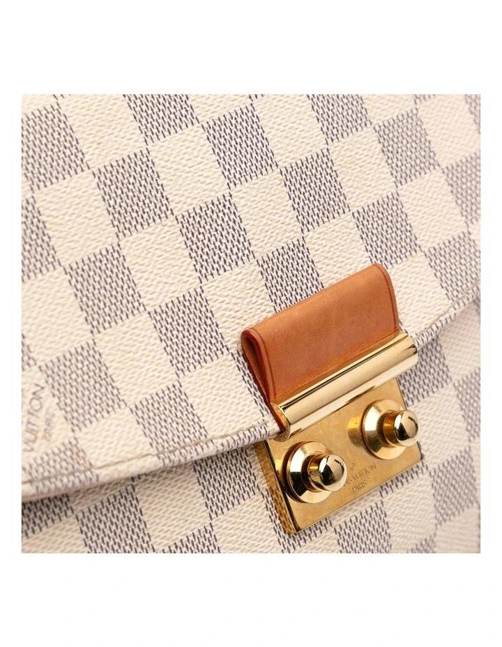 Elegant Top Handle Crossbody Bag in White image 7