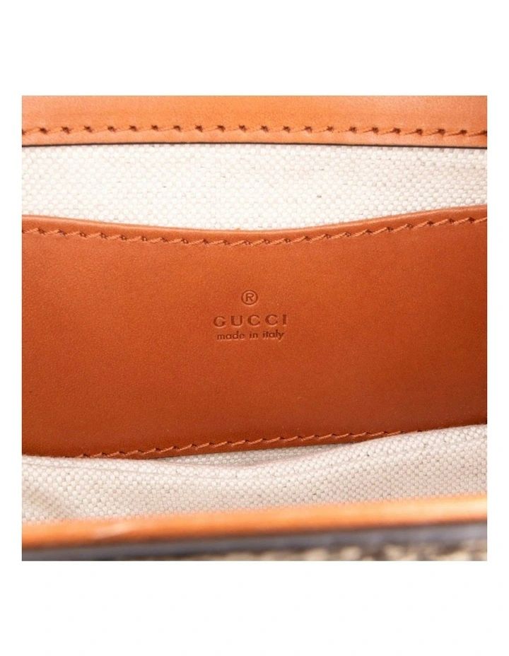 Top Handle Belt Bag with Adjustable Straps in Brown image 5