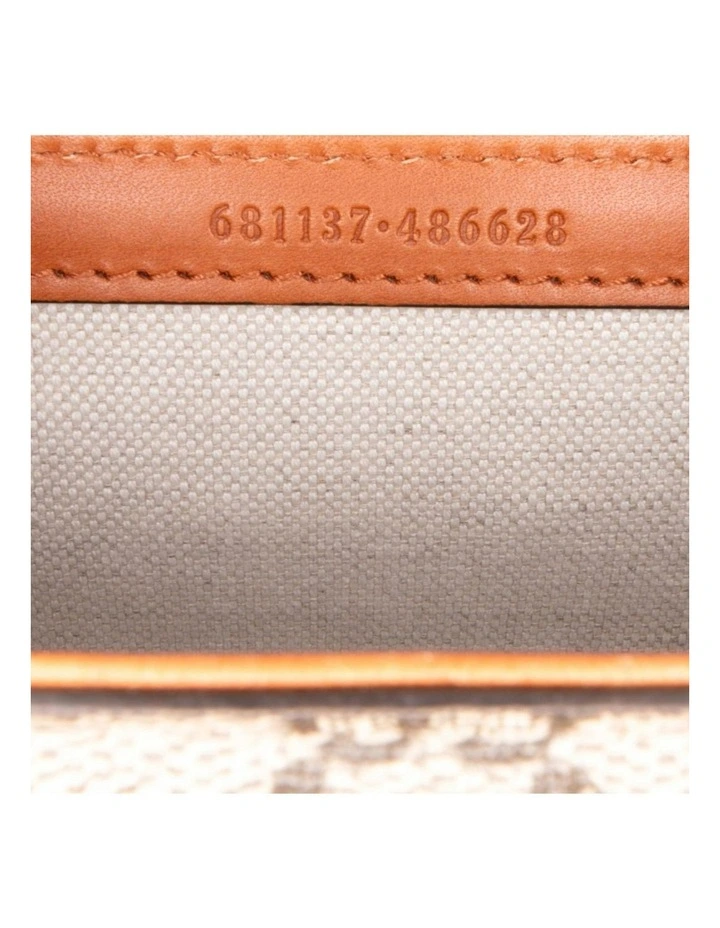 Top Handle Belt Bag with Adjustable Straps in Brown image 6