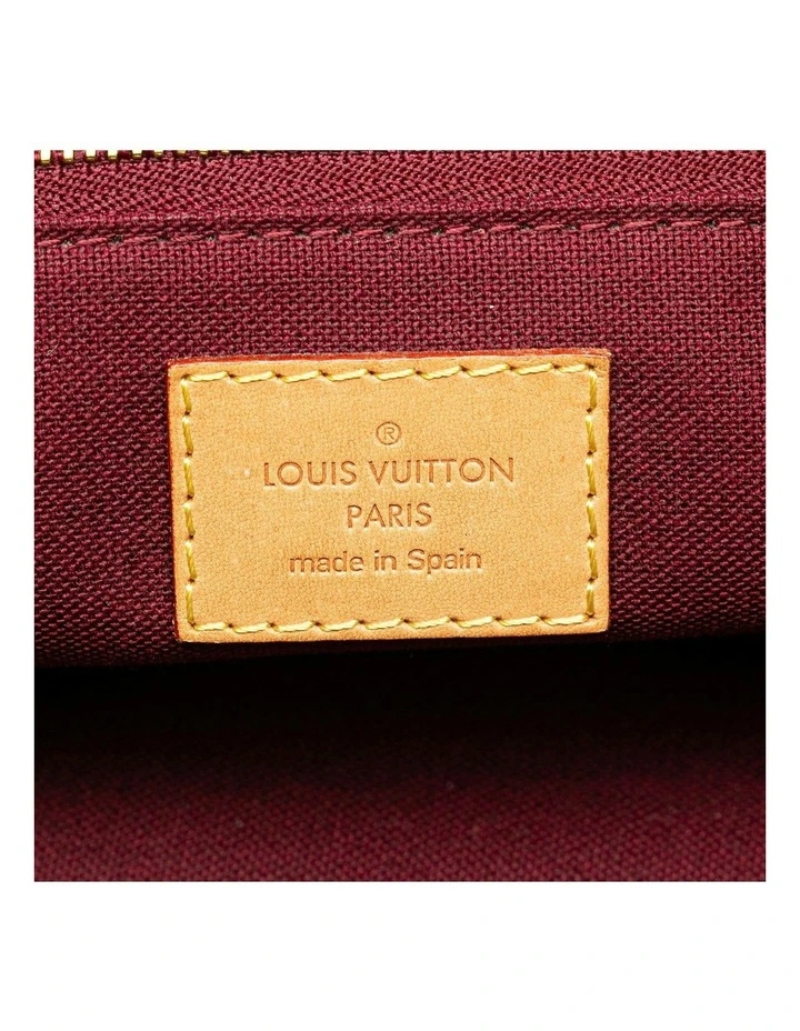 Printed Coated Canvas Tote Bag in Brown image 5