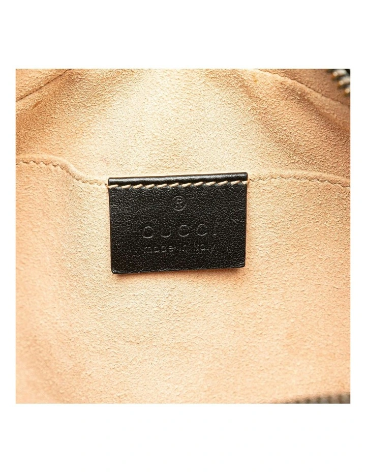 Stylish Leather Shoulder Bag in Black image 5