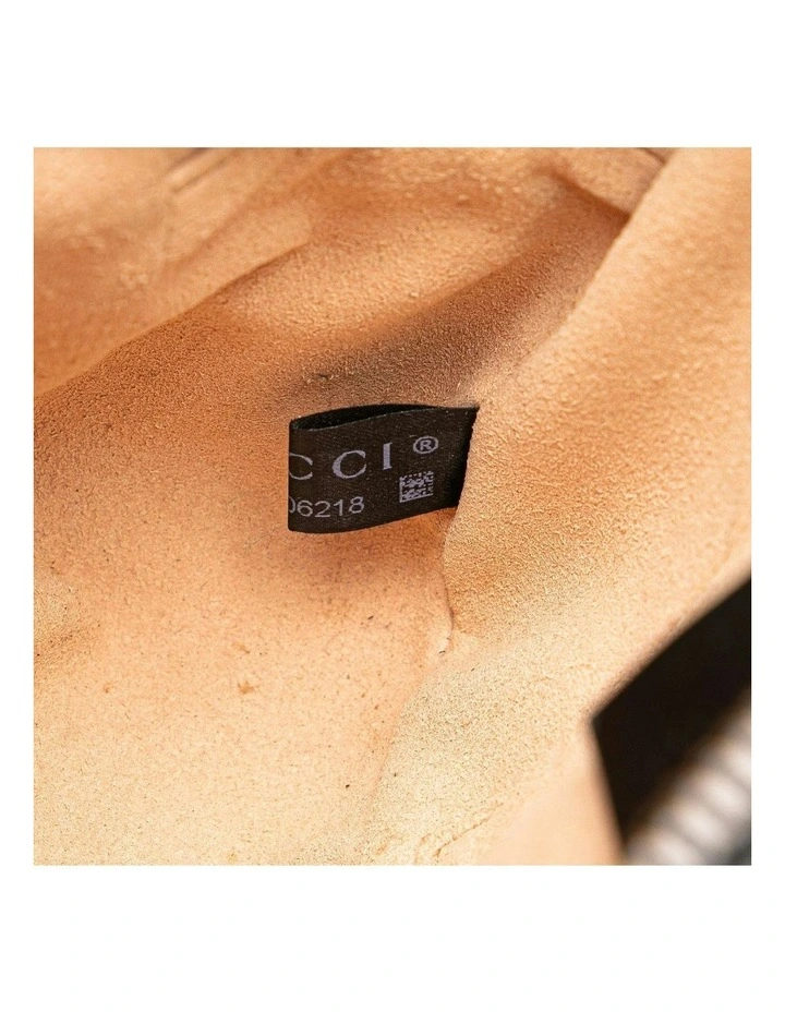 Stylish Leather Shoulder Bag in Black image 7