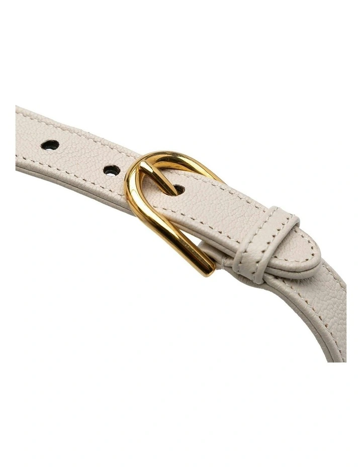 Aphrodite Shoulder Bag in White image 7