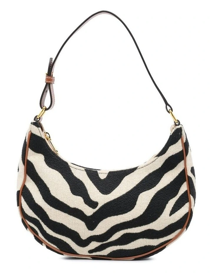 Ava Shoulder Bag in Brown image 1