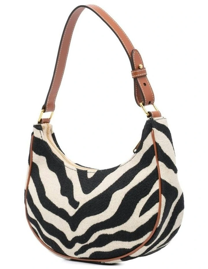 Ava Shoulder Bag in Brown image 2