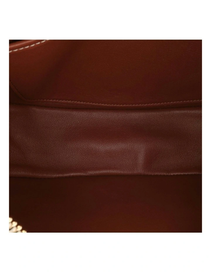 Ava Shoulder Bag in Brown image 4