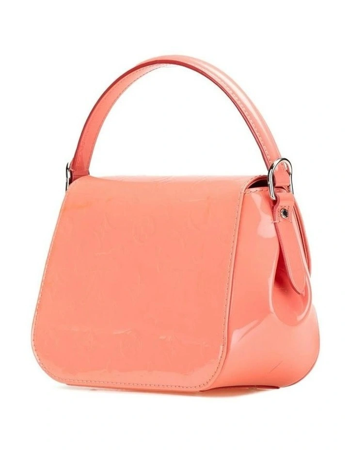 Twist Mini Monogram Handbag in Pink image 2