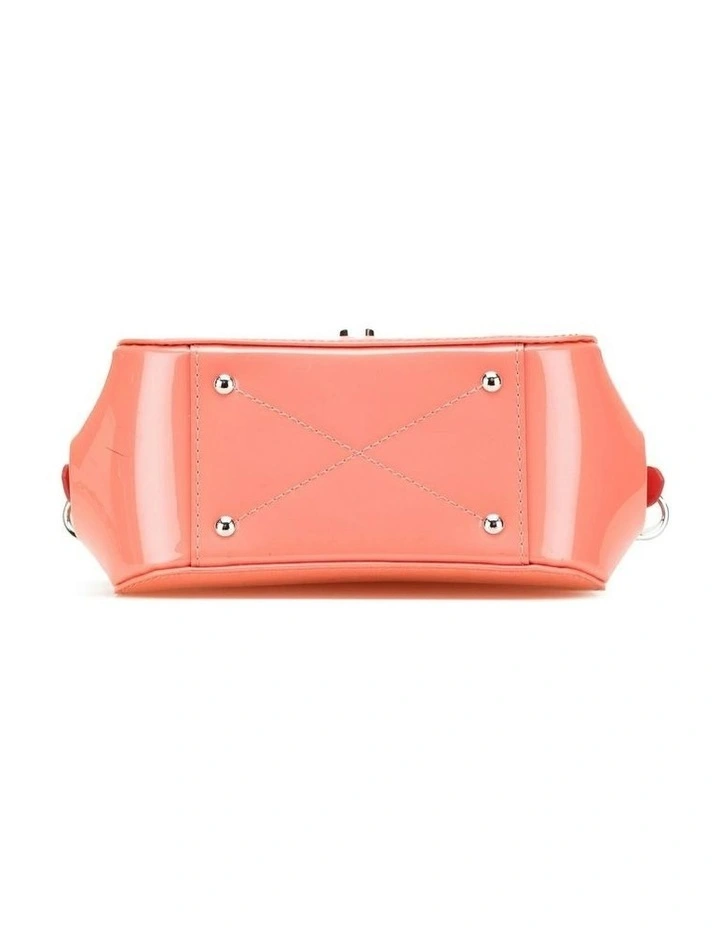 Twist Mini Monogram Handbag in Pink image 3