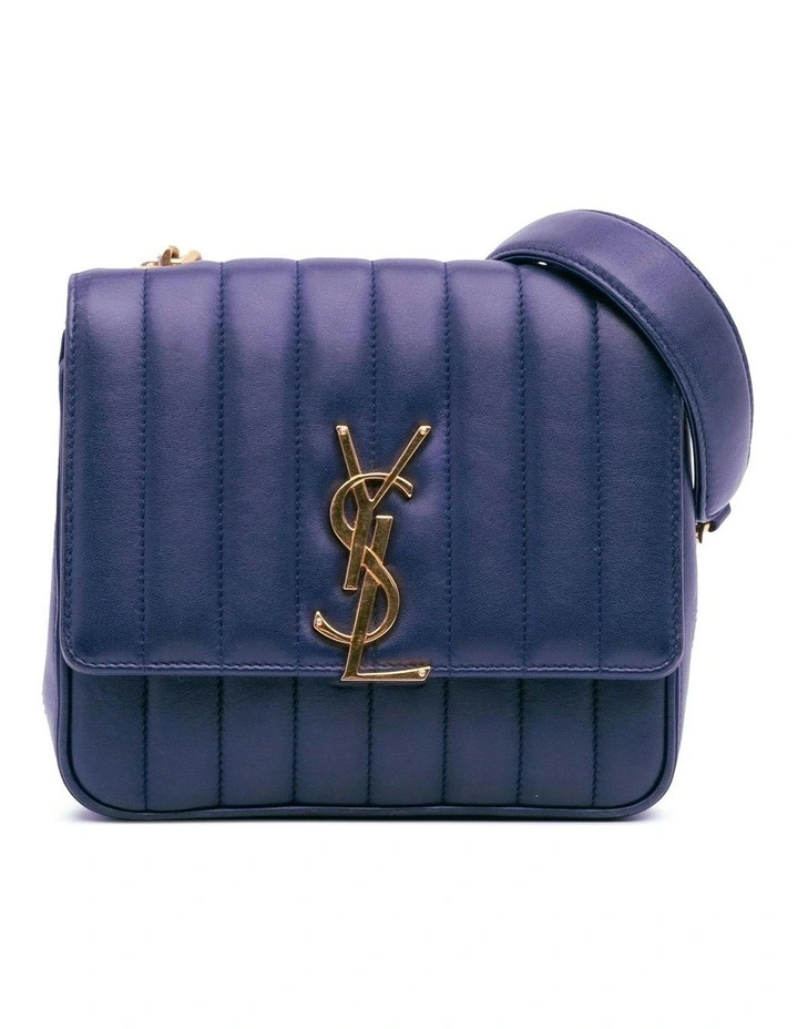 Flap Shoulder Bag in Blue image 1