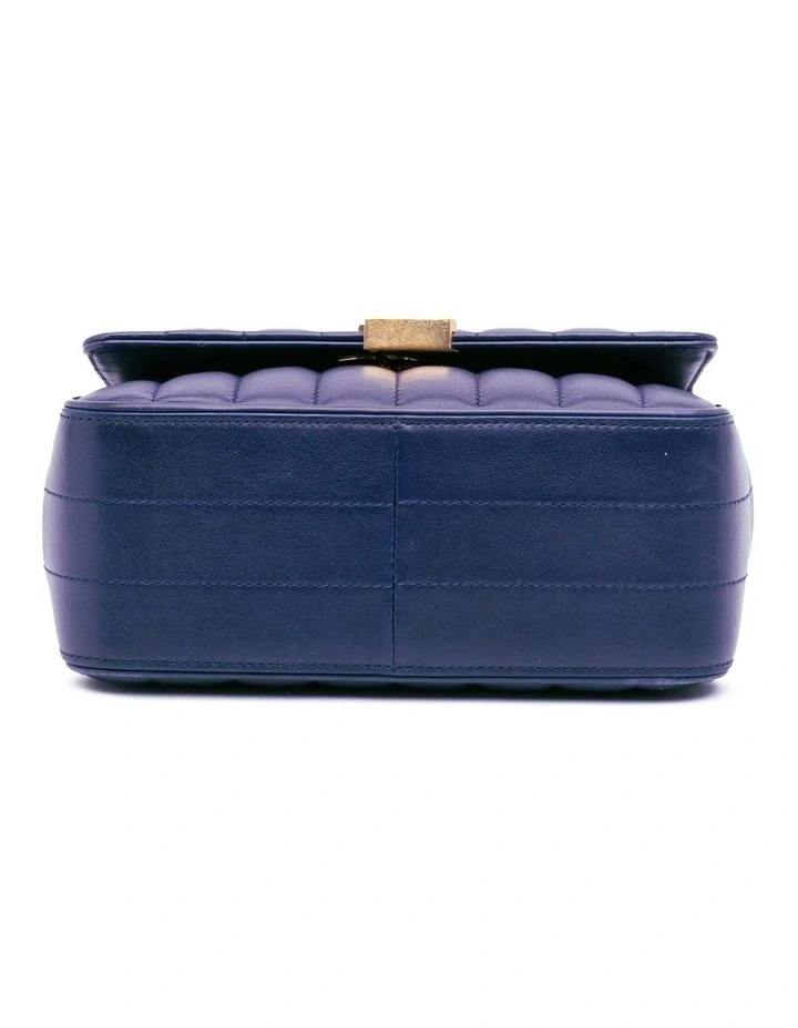 Flap Shoulder Bag in Blue image 3
