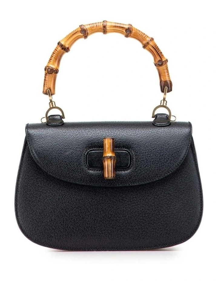 Top Handle Bag in Black image 1