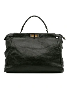 Fendi Structured Leather Satchel Pre-Loved (Azura Fashion Group ABN 30 617 598 651)