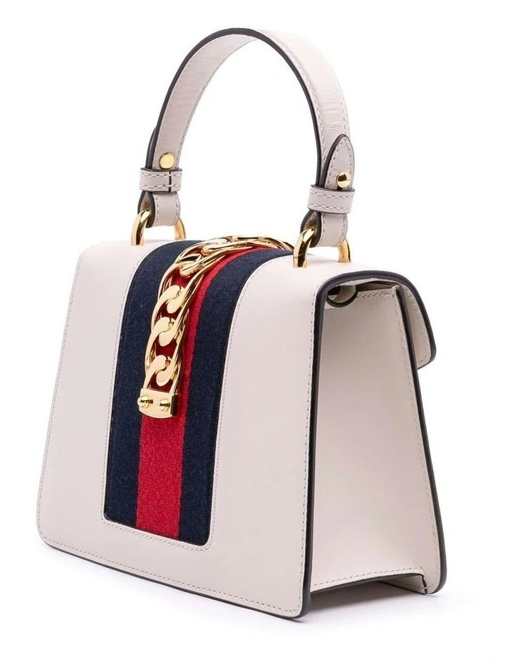 Gucci Elegant Top Handle Bag in White image 2