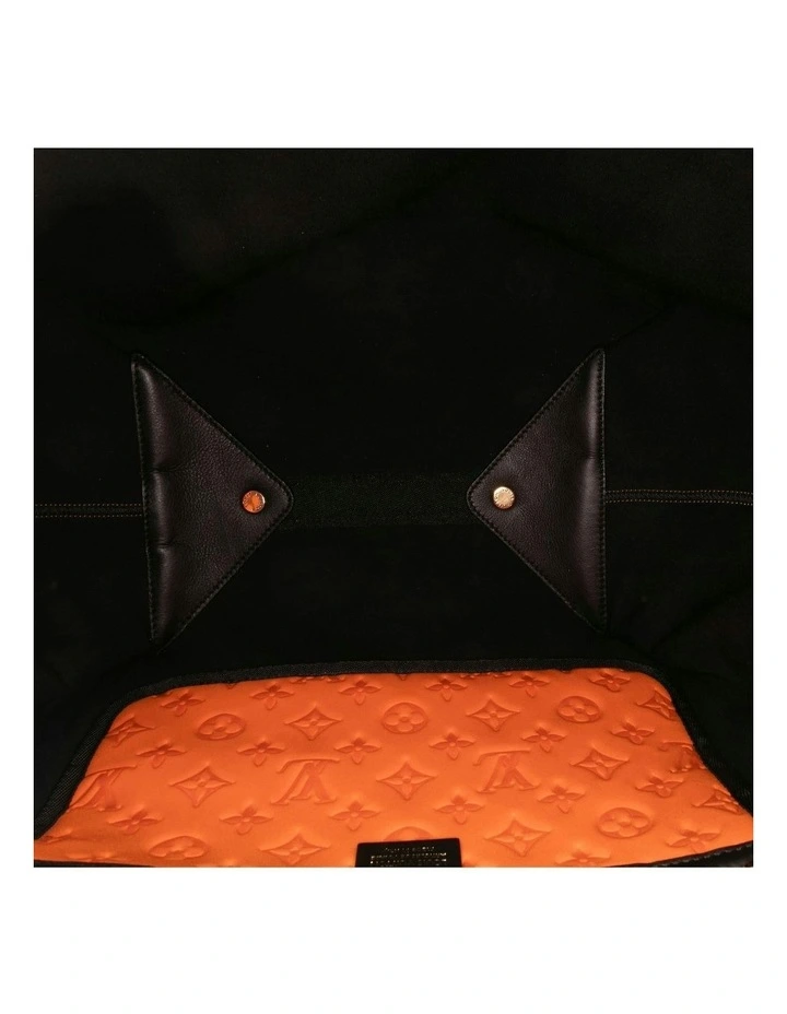 Louis Vuitton Embossed Tote Bag in Orange image 4