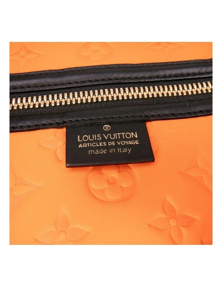 Louis Vuitton Embossed Tote Bag in Orange image 5