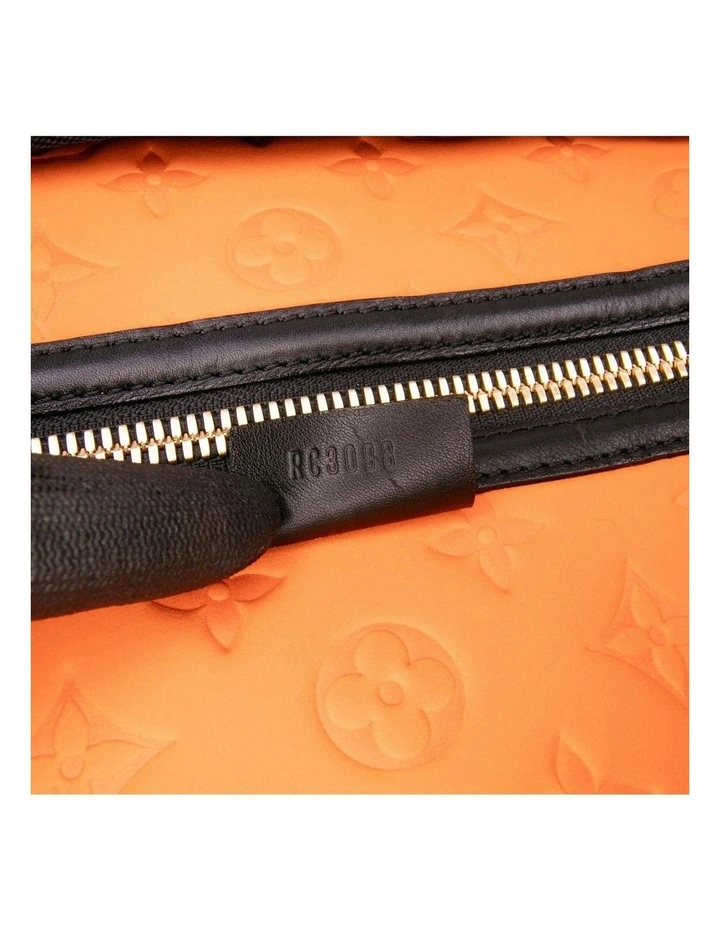 Louis Vuitton Embossed Tote Bag in Orange image 6