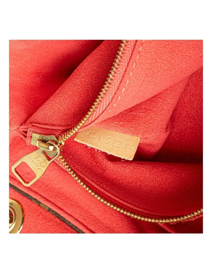 Louis Vuitton Chain Shoulder Bag in Brown image 6