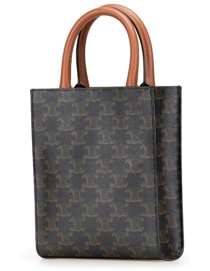 Celine Small Vertical Cabas Tote Bag in Brown image 2