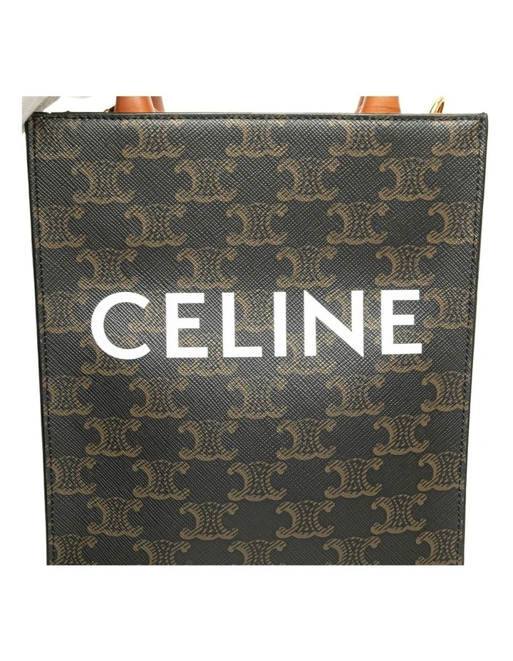 Celine Small Vertical Cabas Tote Bag in Brown image 6